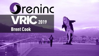 Oreninc Interview Special: Brent Cook at VRIC 2019